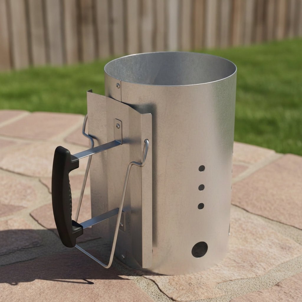 Metal Charcoal Chimney Starter-Garden & Outdoor-SA Products-DREIBACH