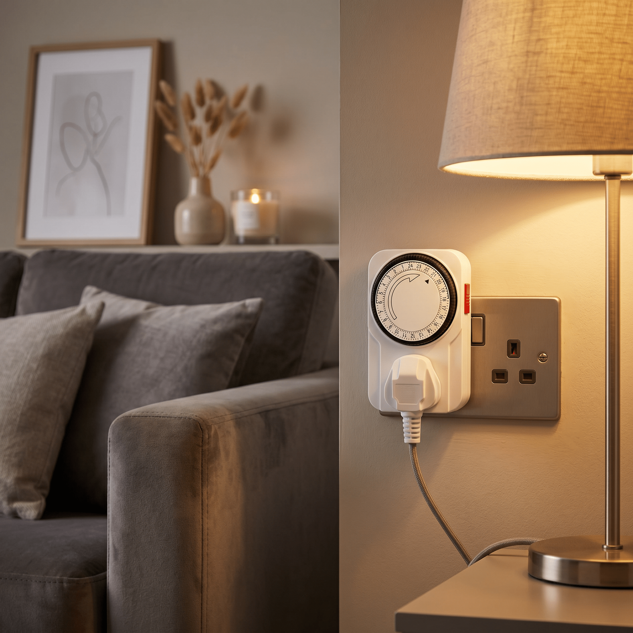 24-Hour Plug-In Timer Switch