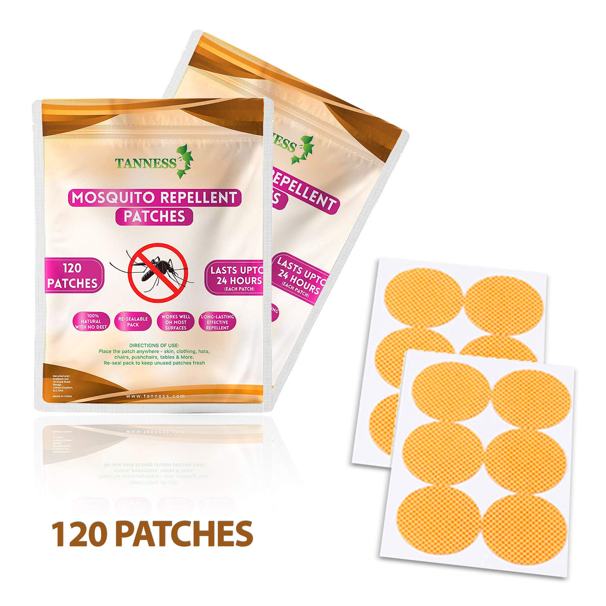 Mosquito Patches-Health & Wellness-TANNESS-DREIBACH