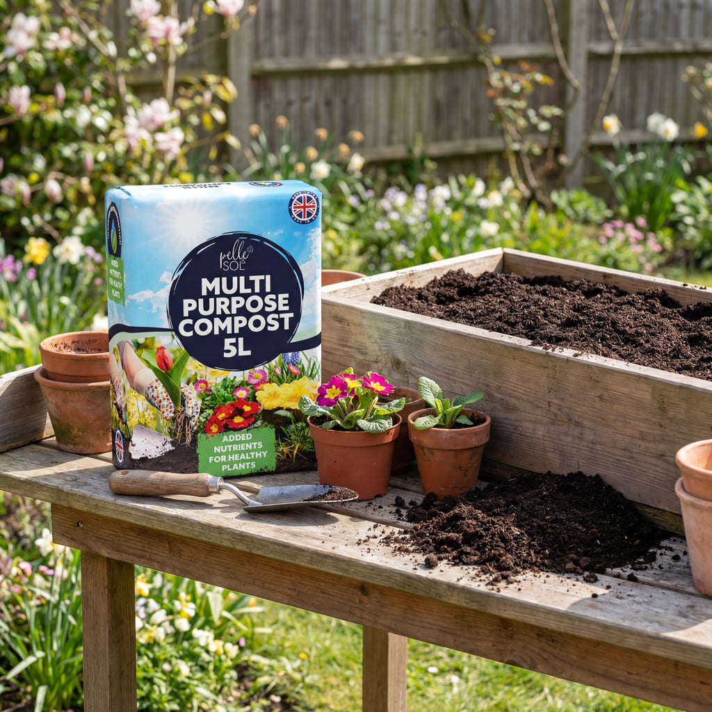 Multi Purpose Compost-Garden & Outdoor-Pelle & Sol-5L-DREIBACH