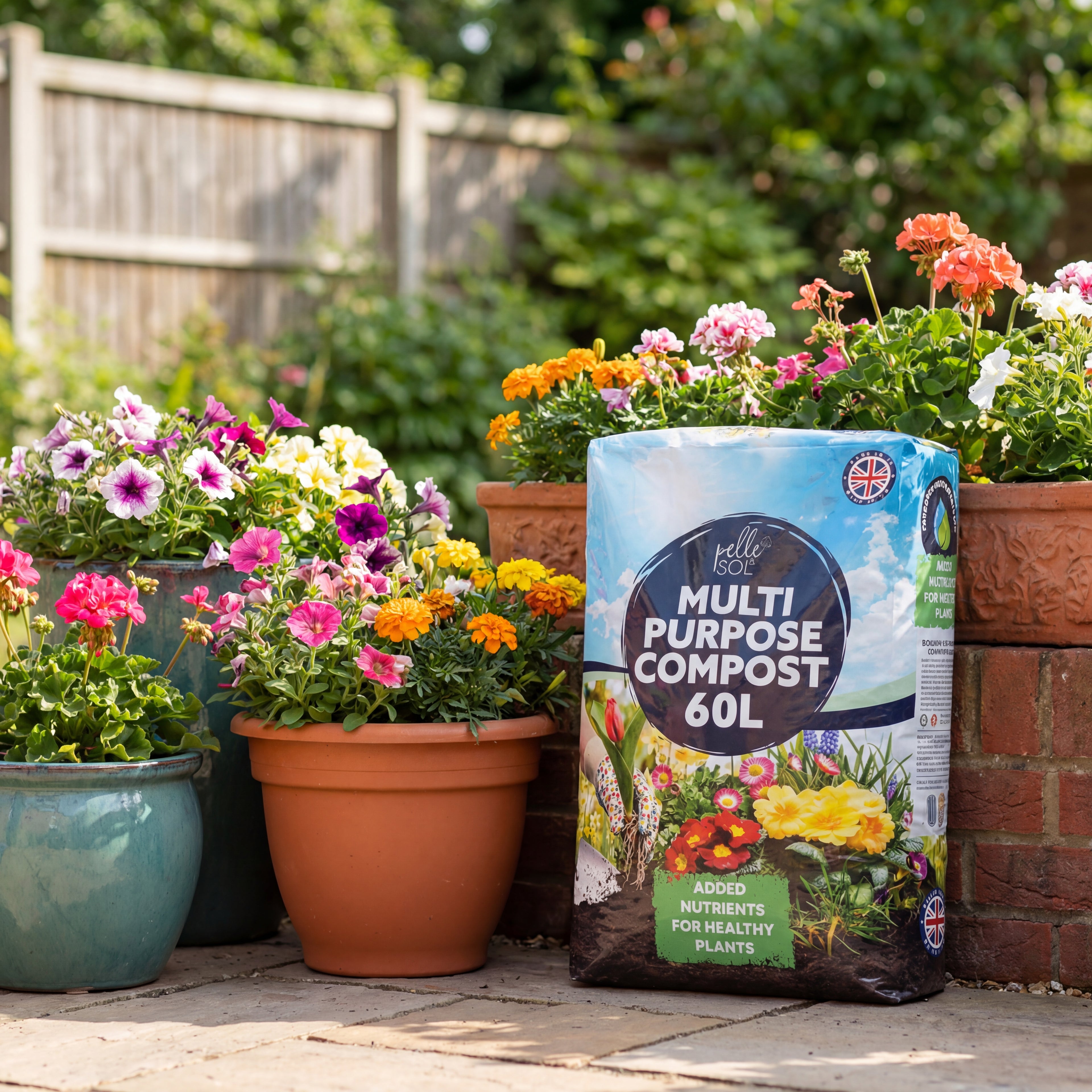 Multi Purpose Compost-Garden & Outdoor-Pelle & Sol-5L-DREIBACH