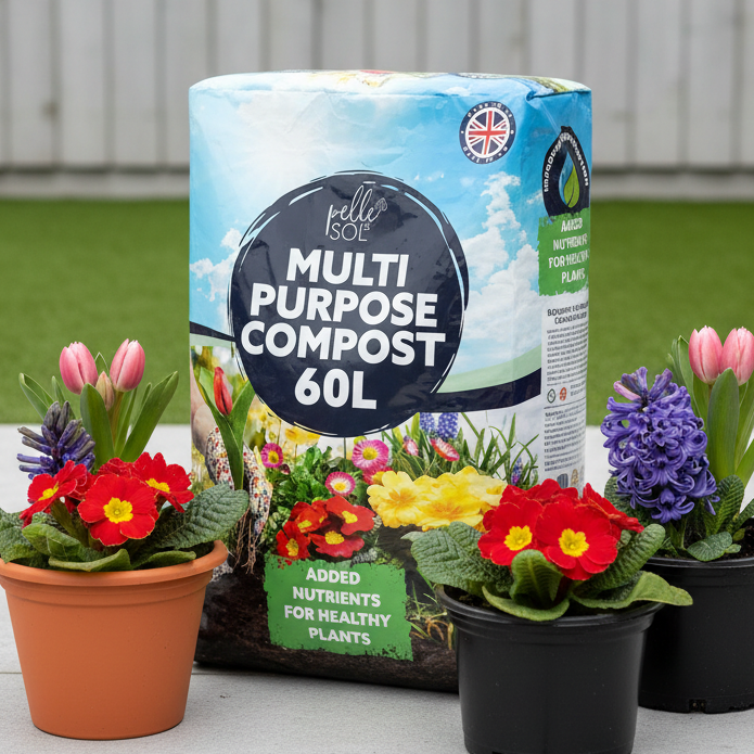 Multi Purpose Compost-Garden & Outdoor-Pelle & Sol-5L-DREIBACH