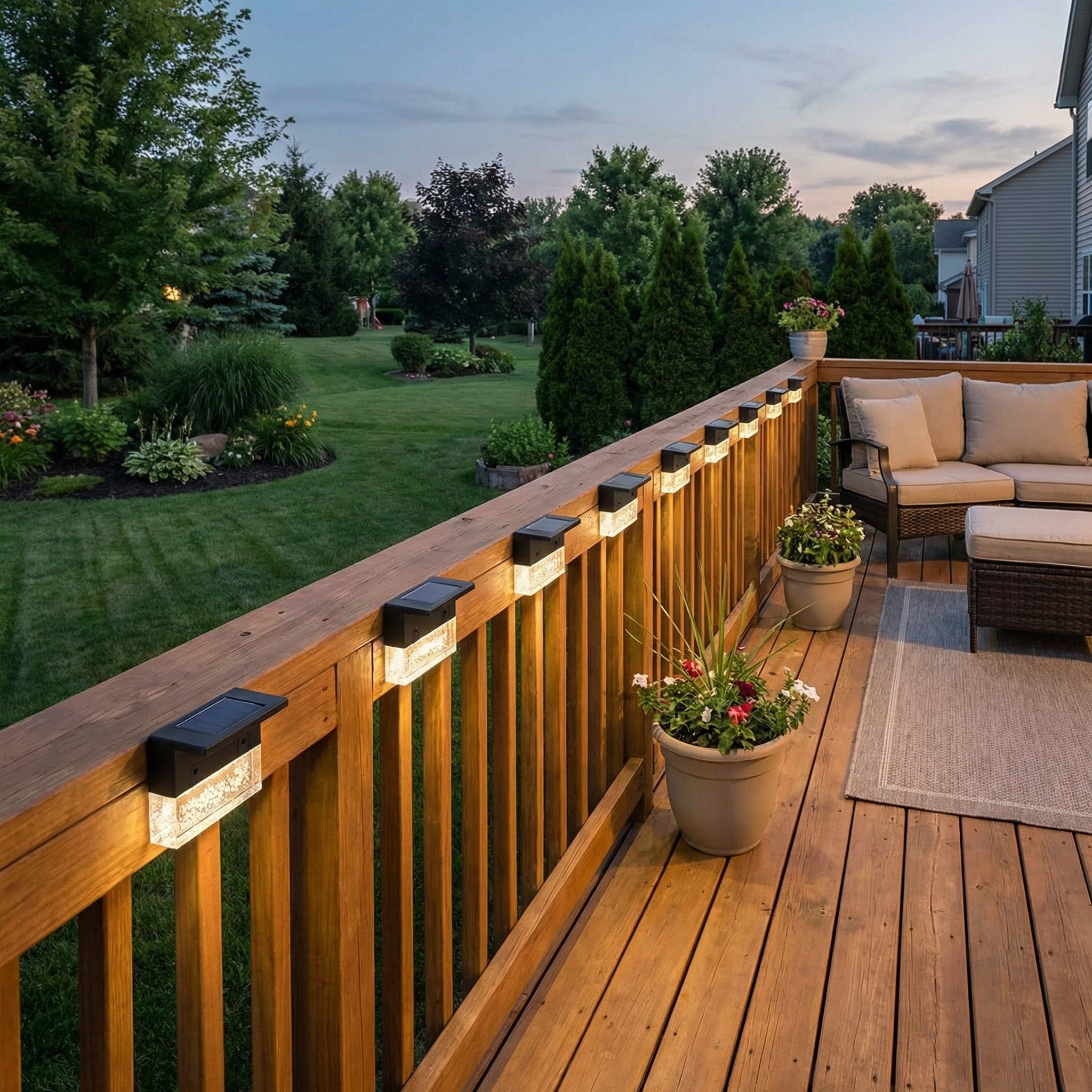 Multicolour Solar Pathway Lights-Garden & Outdoor-GloBrite-Pack of 2-DREIBACH