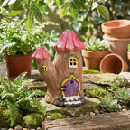 Mushroom House Garden Ornament-Garden & Outdoor-Pelle & Sol-DREIBACH