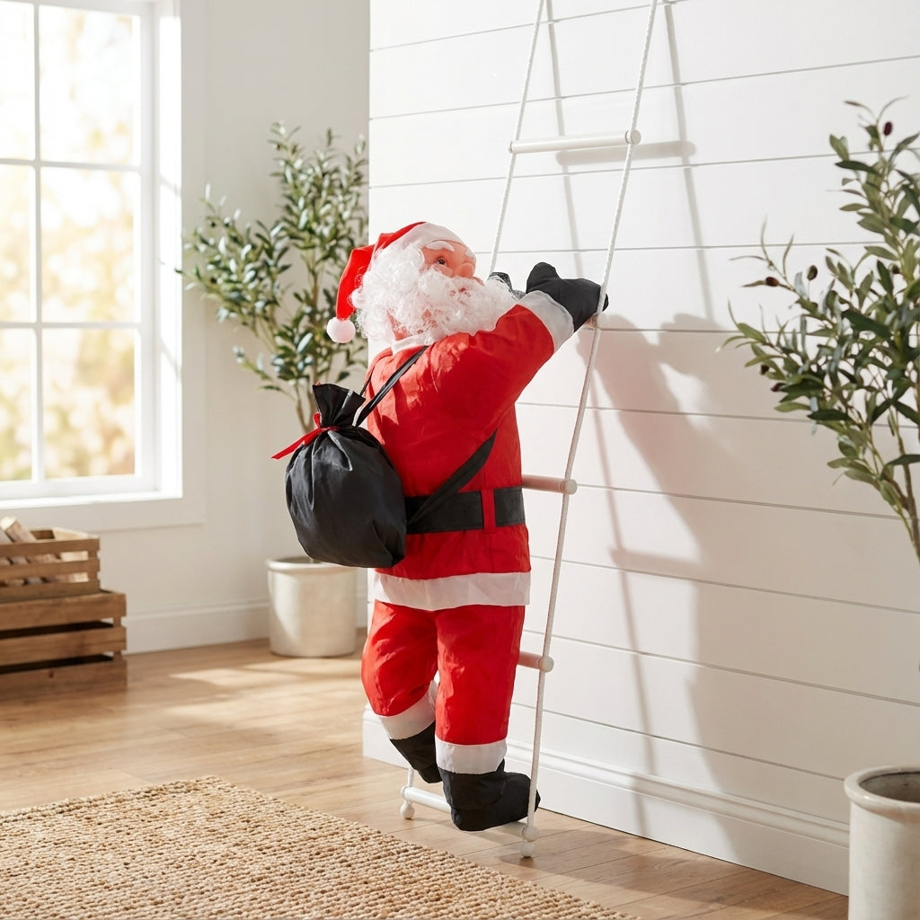 Outdoor Climbing Santa Decoration-Christmas Decor-GloBrite-DREIBACH