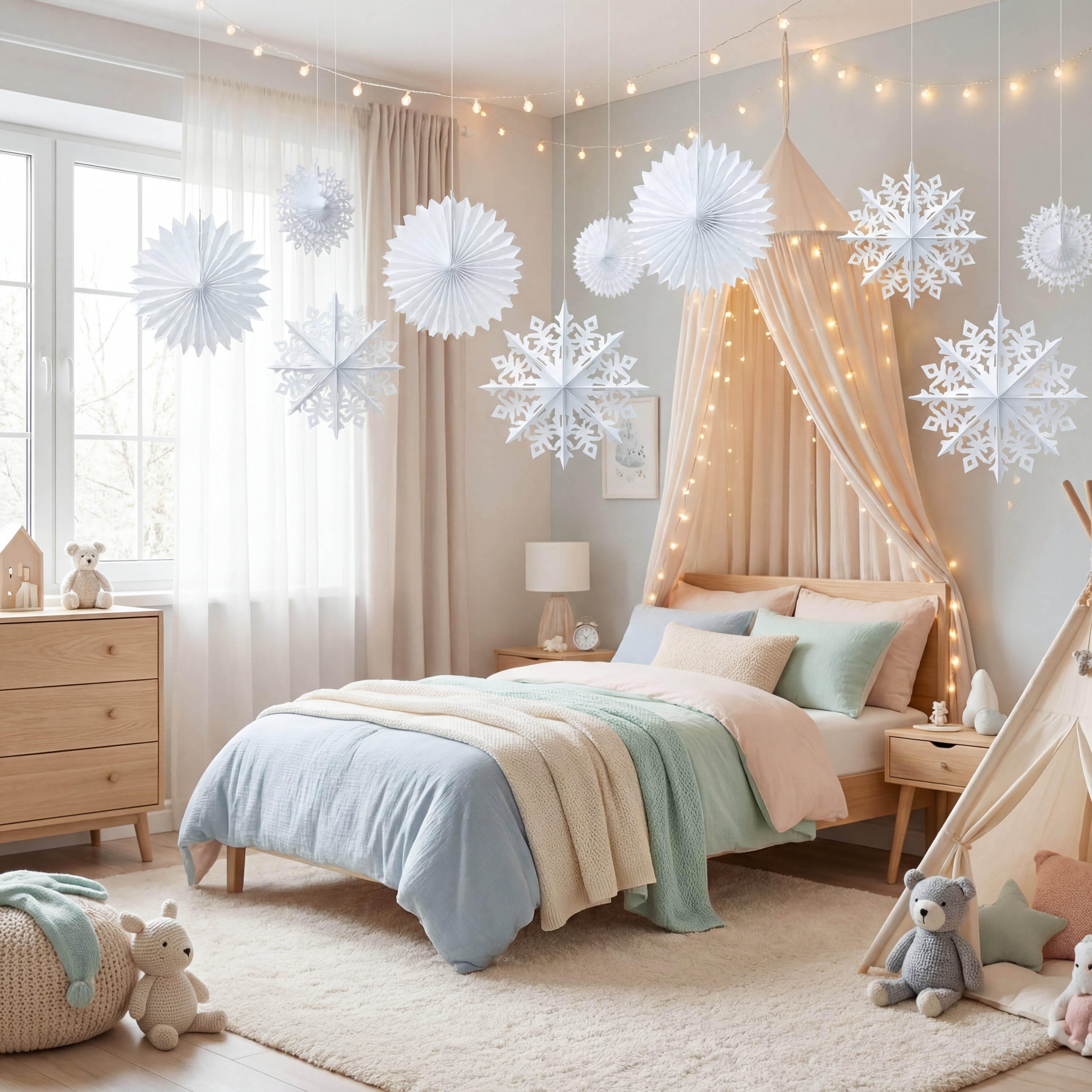 Paper Snowflake Decorations-Christmas Decor-SA Products-DREIBACH