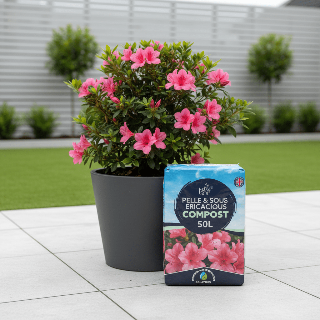 Peat-Free Ericaceous Compost-Garden & Outdoor-Pelle & Sol-50L-DREIBACH