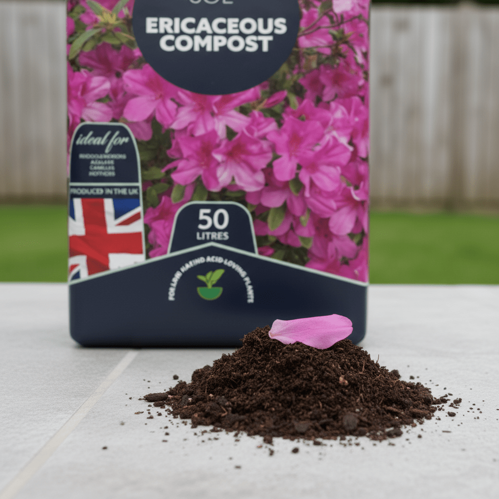 Peat-Free Ericaceous Compost-Garden & Outdoor-Pelle & Sol-50L-DREIBACH
