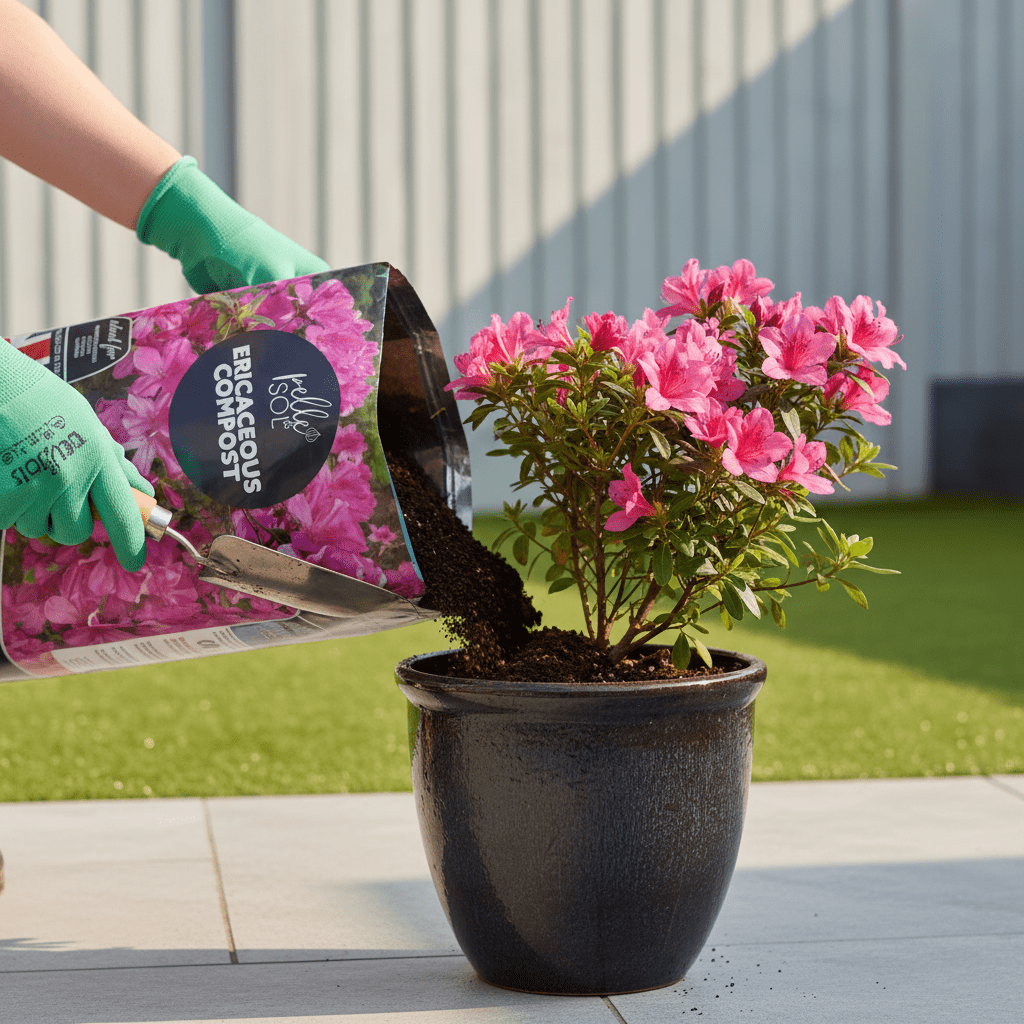 Peat-Free Ericaceous Compost-Garden & Outdoor-Pelle & Sol-50L-DREIBACH