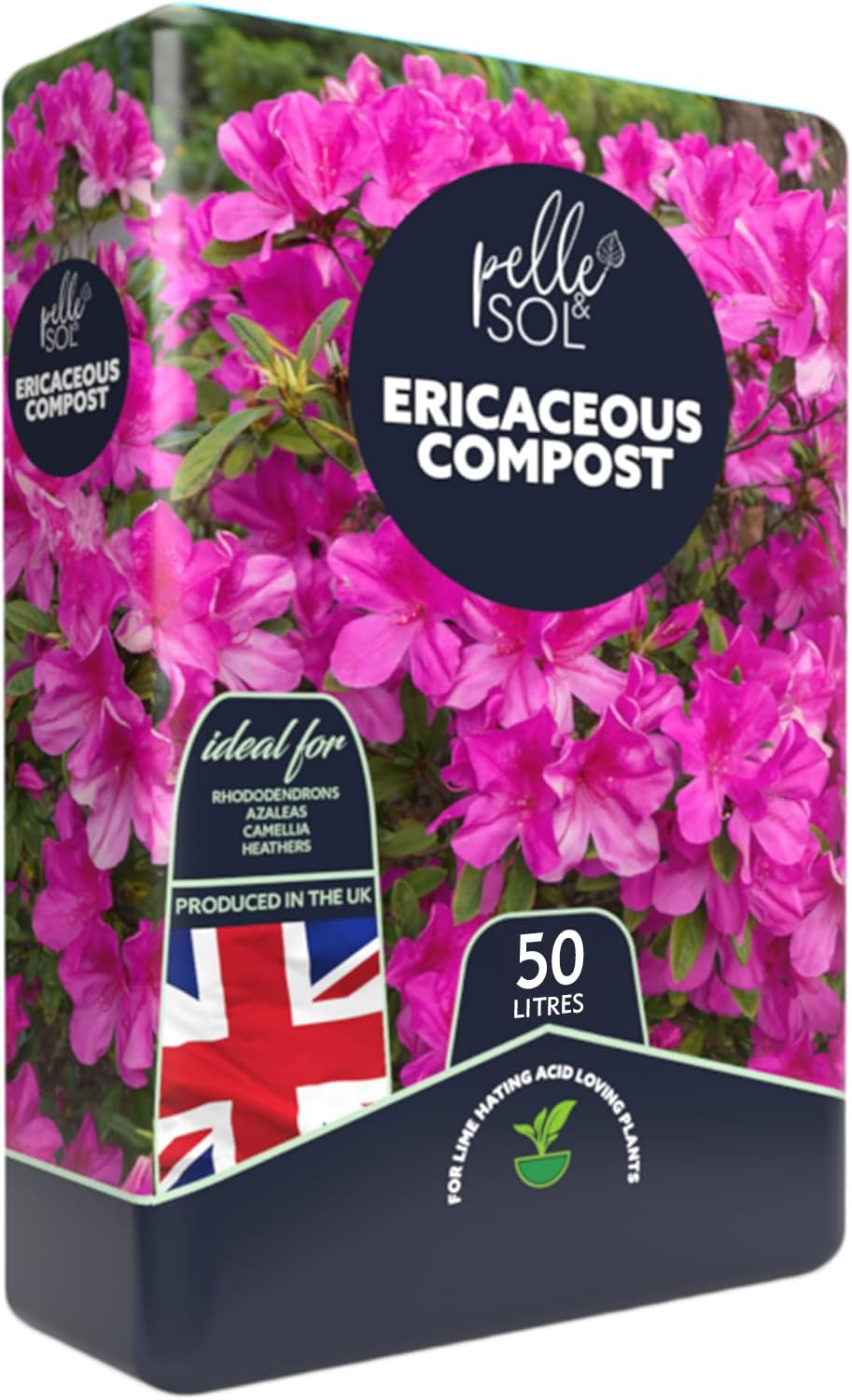 Peat-Free Ericaceous Compost-Garden & Outdoor-Pelle & Sol-50L-DREIBACH