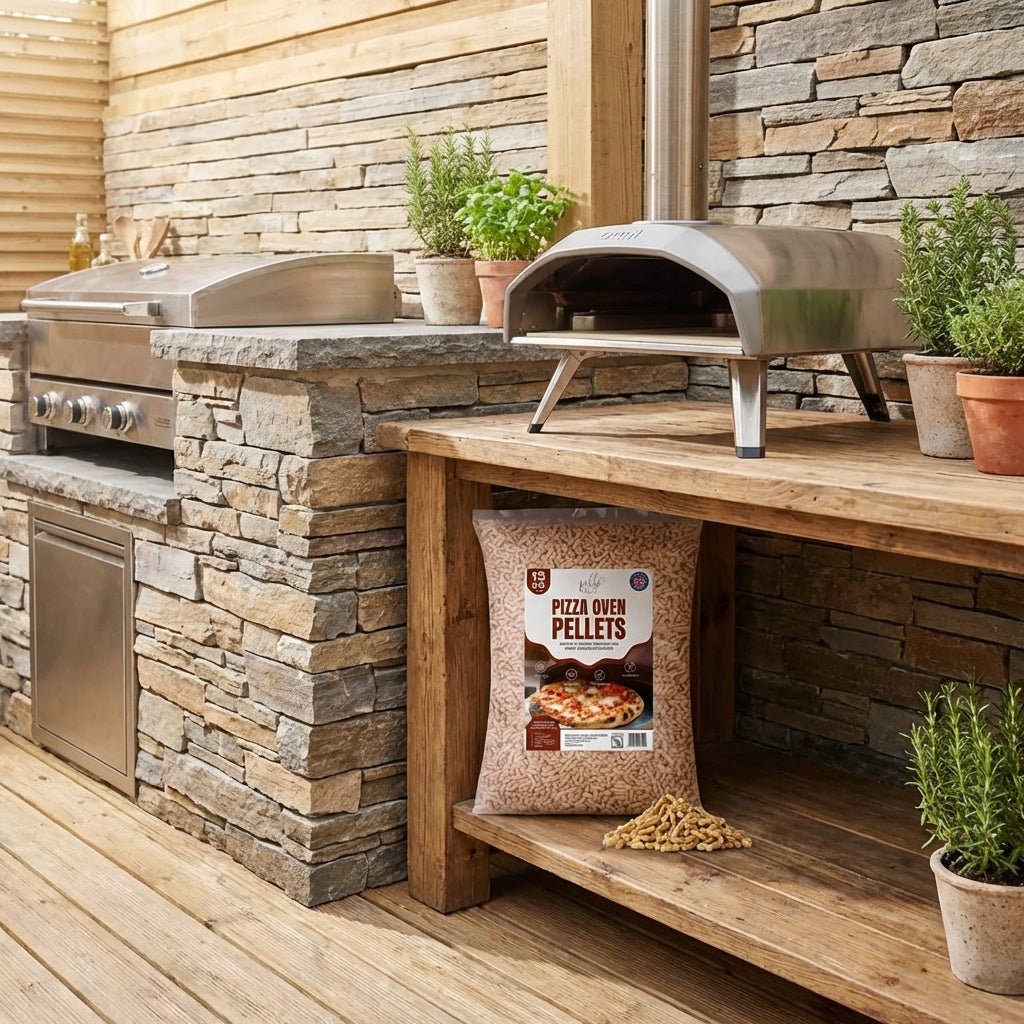 Pizza Oven Pellets-Garden & Outdoor-Pelle & Sol-DREIBACH