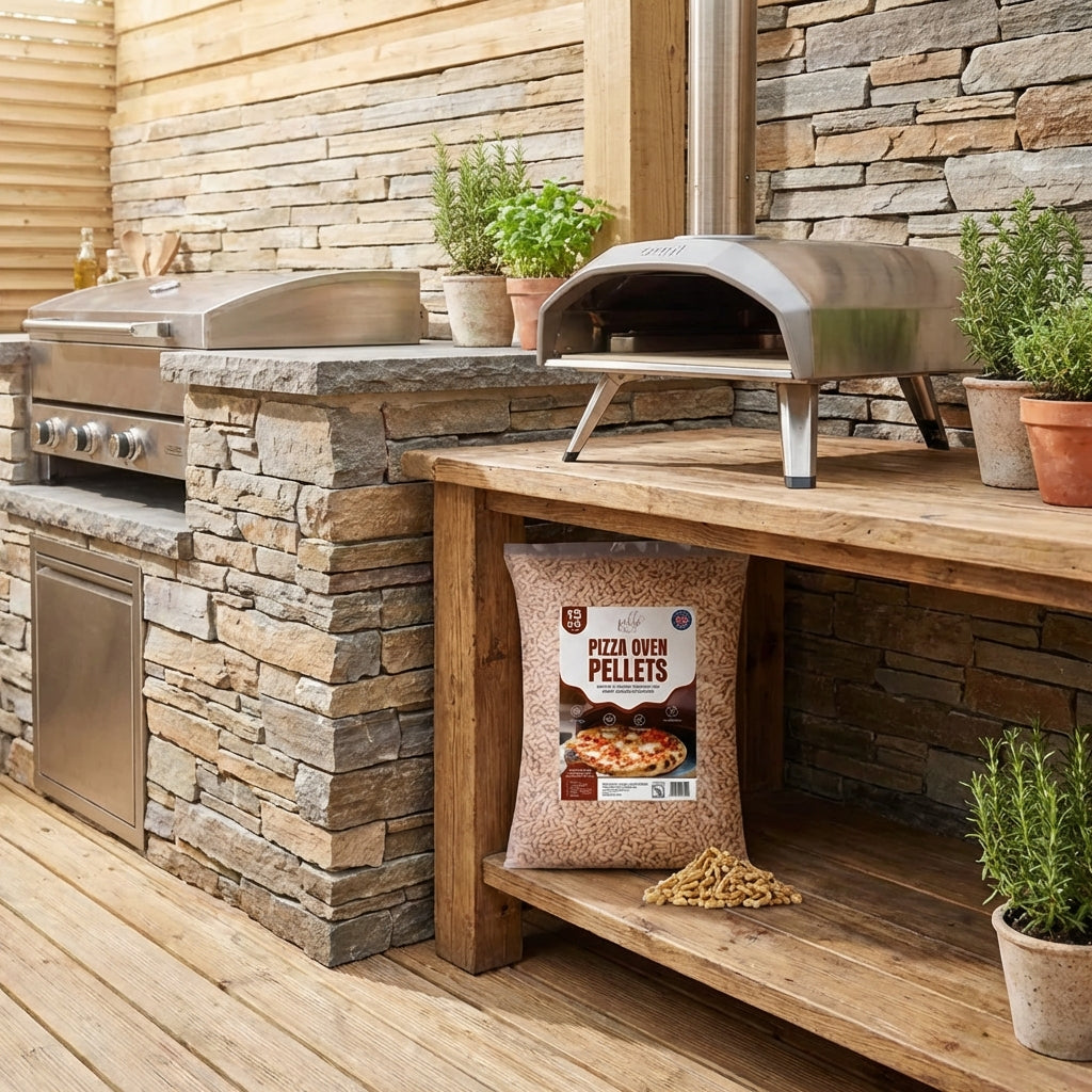 Pizza Oven Pellets-Garden & Outdoor-Pelle & Sol-DREIBACH