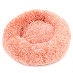 Plush Donut Pet Bed-Pet Supplies-Fur & Bone-Pink-40cm-DREIBACH