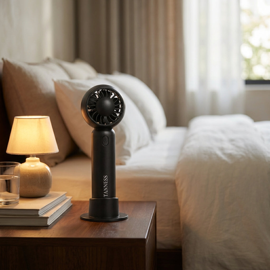 Portable Cooling Fan-Home & Living-TANNESS-Black-DREIBACH