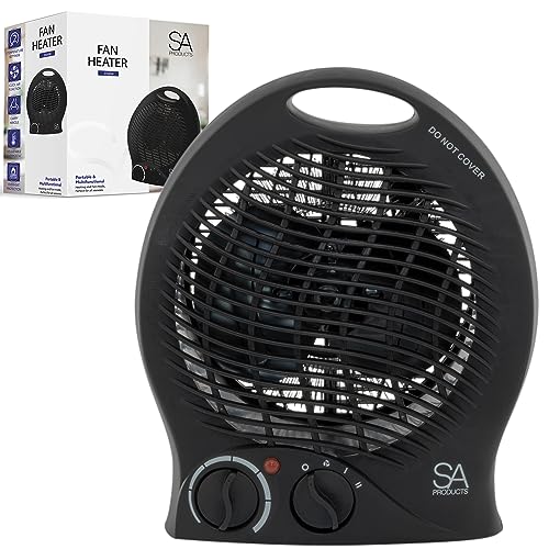 Portable Dual Function Fan Heater-Home & Living-SA Products-Blue-Upright Heater-DREIBACH
