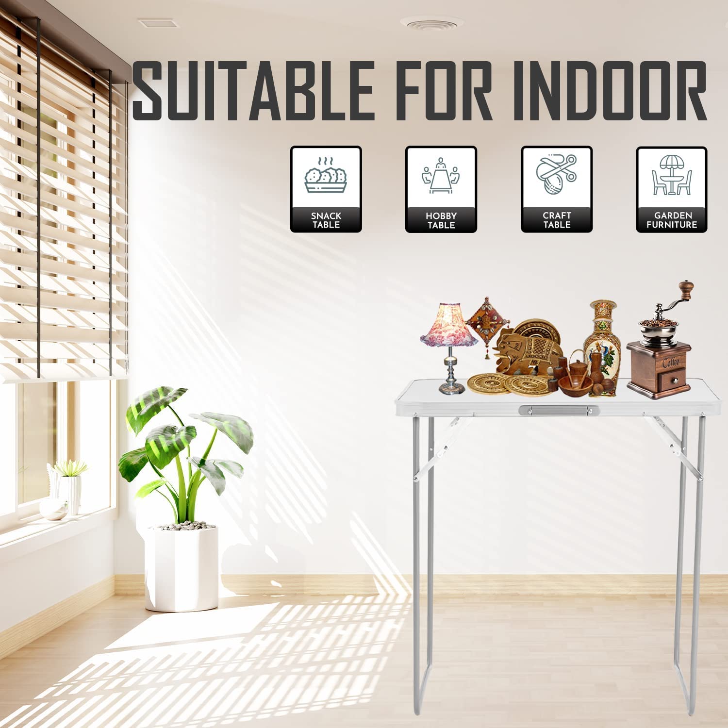 Portable Folding Utility Table-Garden & Outdoor-SA Products-DREIBACH