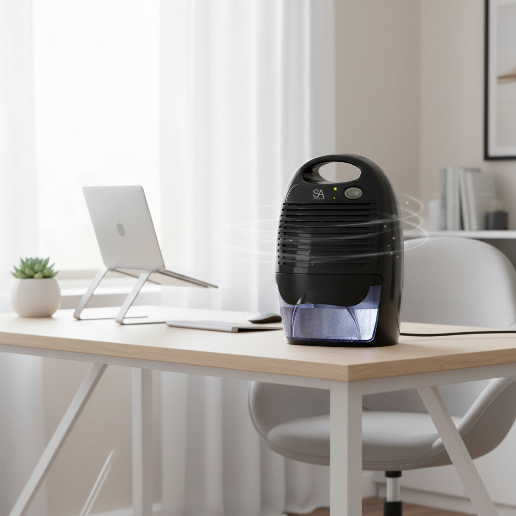 Portable Home Dehumidifier-Home & Living-SA Products-Cool White-500ml-DREIBACH