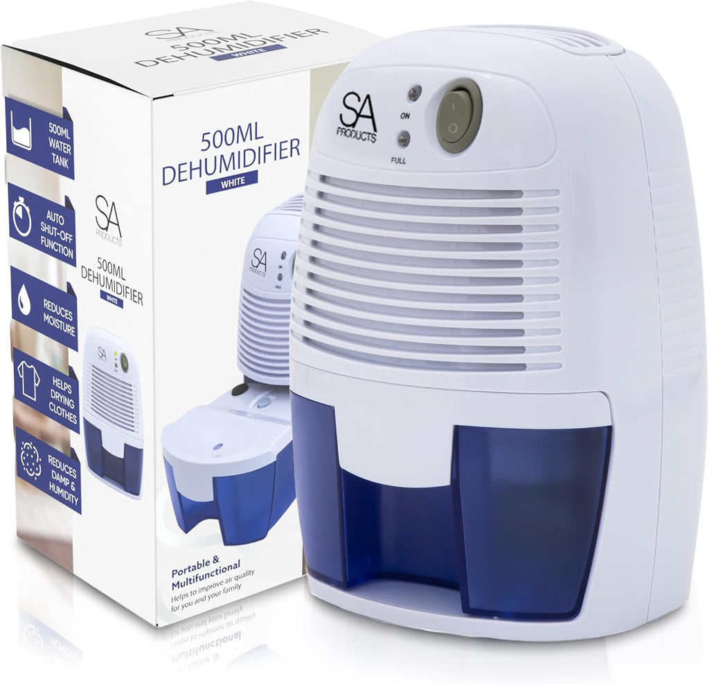 Portable Home Dehumidifier-Home & Living-SA Products-Cool White-500ml-DREIBACH