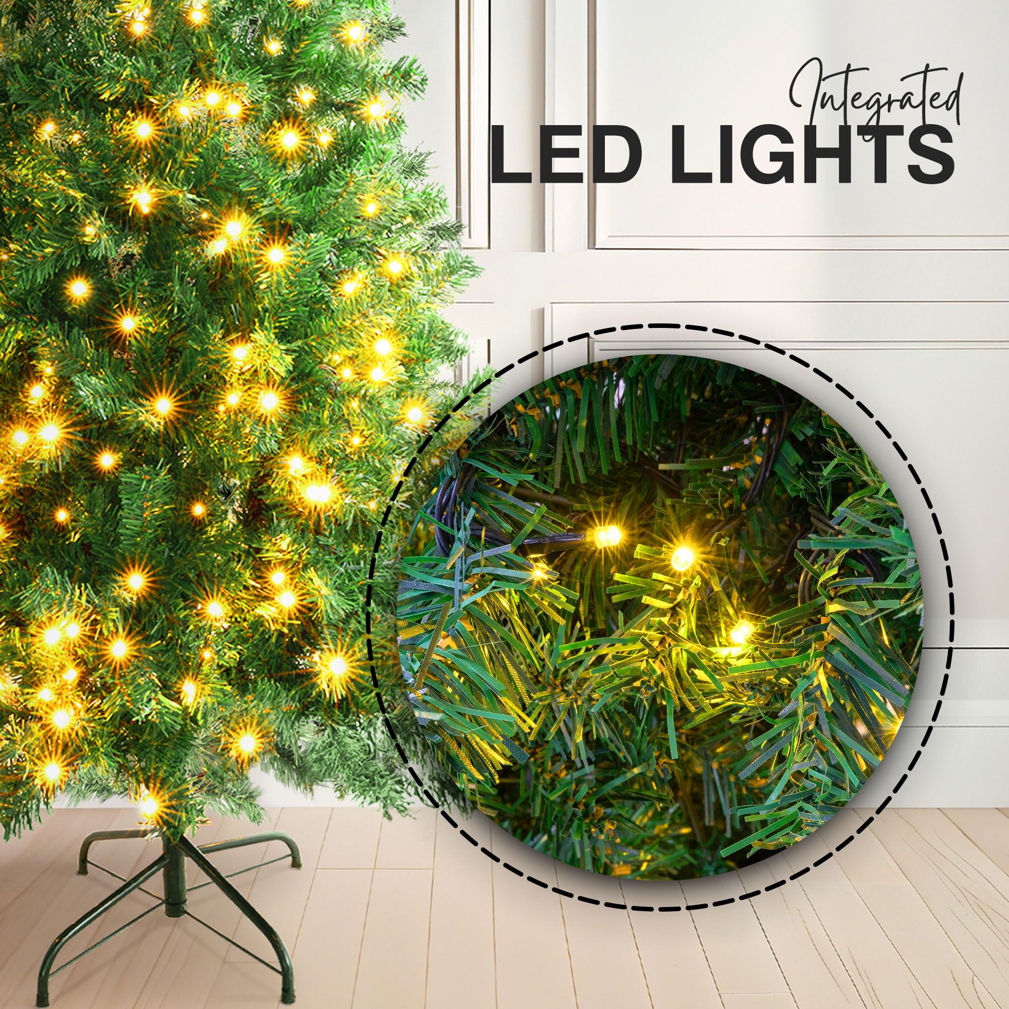 Pre-Lit LED Christmas Tree-Christmas Decor-SA Products-4ft-DREIBACH