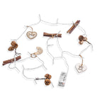 Pre-lit Pine Cone Garland-Christmas Decor-GloBrite-DREIBACH