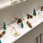 Pre-lit Pine Cone Garland-Christmas Decor-GloBrite-DREIBACH