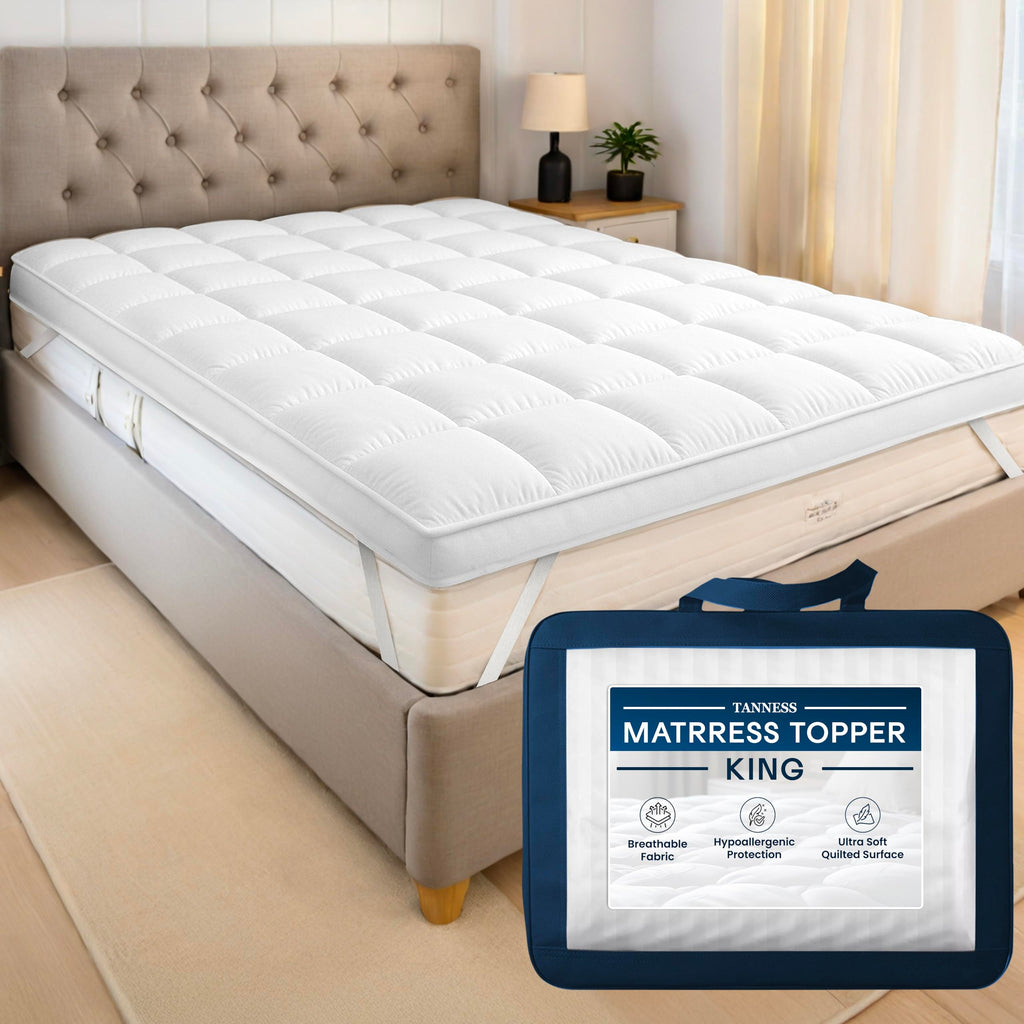Premium 1100GSM Mattress Topper-Home & Living-TANNESS-Single-DREIBACH