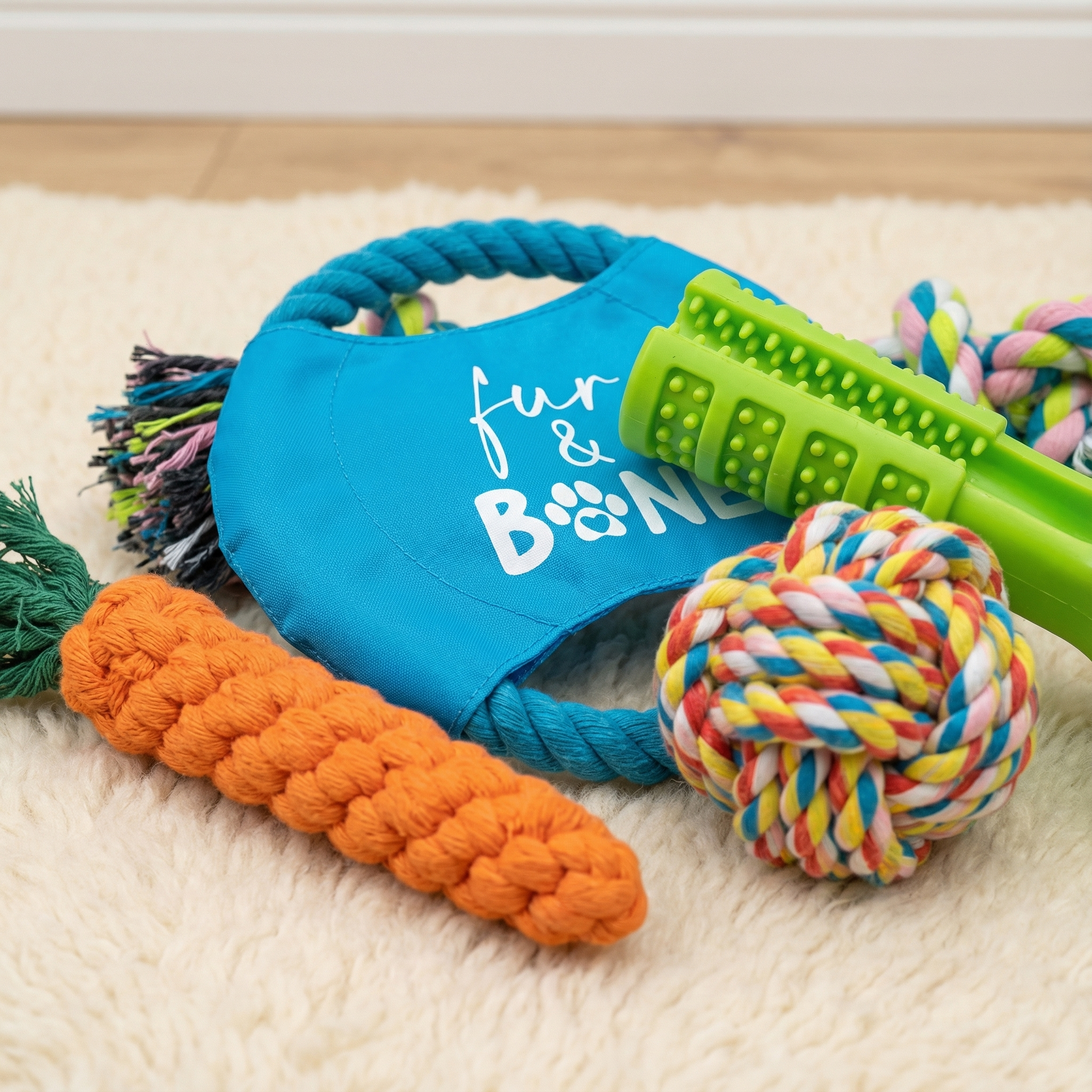 Puppy Teething Toy Set-Pet Supplies-Fur & Bone-DREIBACH