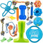 Puppy Teething Toy Set-Pet Supplies-Fur & Bone-DREIBACH