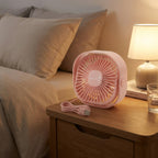 Quiet USB Desk Fan-Home & Living-TANNESS-Pink-DREIBACH