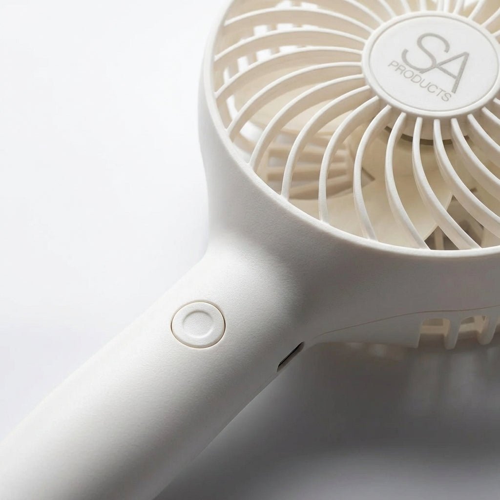 Rechargeable Handheld Fan-Home & Living-SA Products-Cool White-DREIBACH
