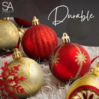 Red & Gold 108 Bauble Set-Christmas Decor-SA Products-DREIBACH