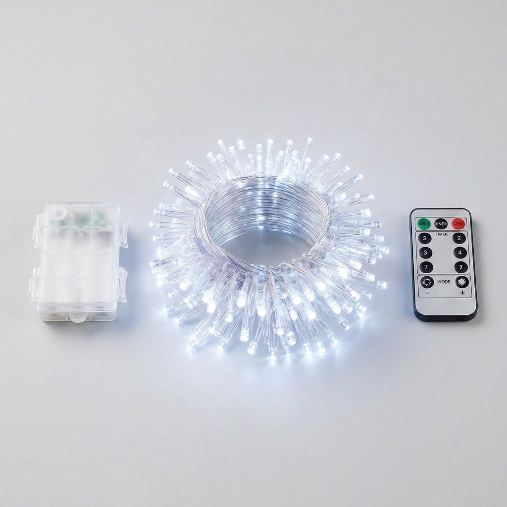 Remote Control Fairy Lights-Garden & Outdoor-GloBrite-Warm White-50 LEDs-DREIBACH