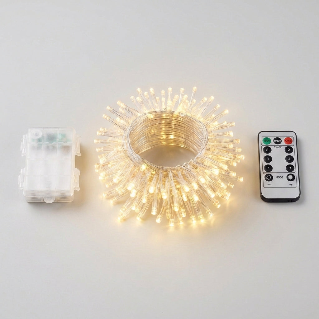 Remote Control Fairy Lights-Garden & Outdoor-GloBrite-Warm White-50 LEDs-DREIBACH
