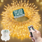 Remote Control Fairy Lights-Garden & Outdoor-GloBrite-Warm White-50 LEDs-DREIBACH