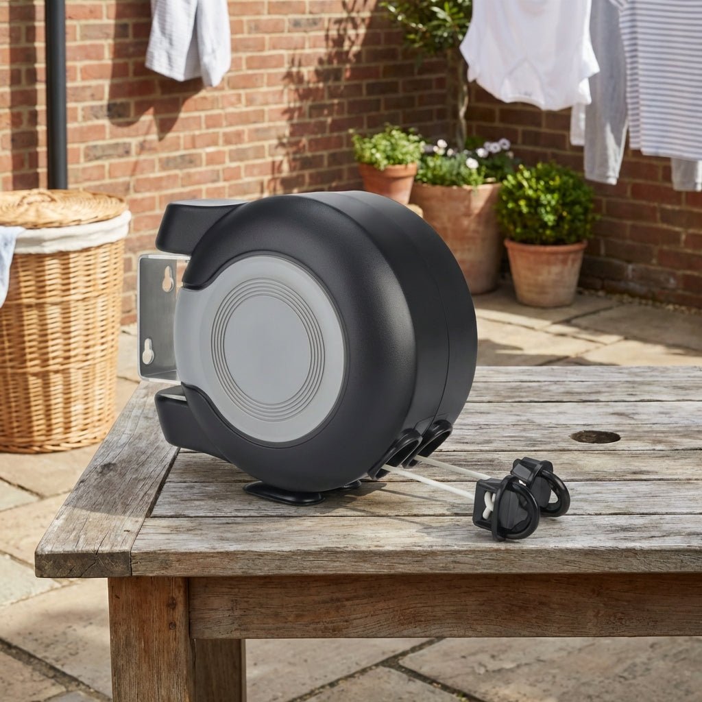 Retractable Washing Line-Home & Living-SA Products-Black-DREIBACH