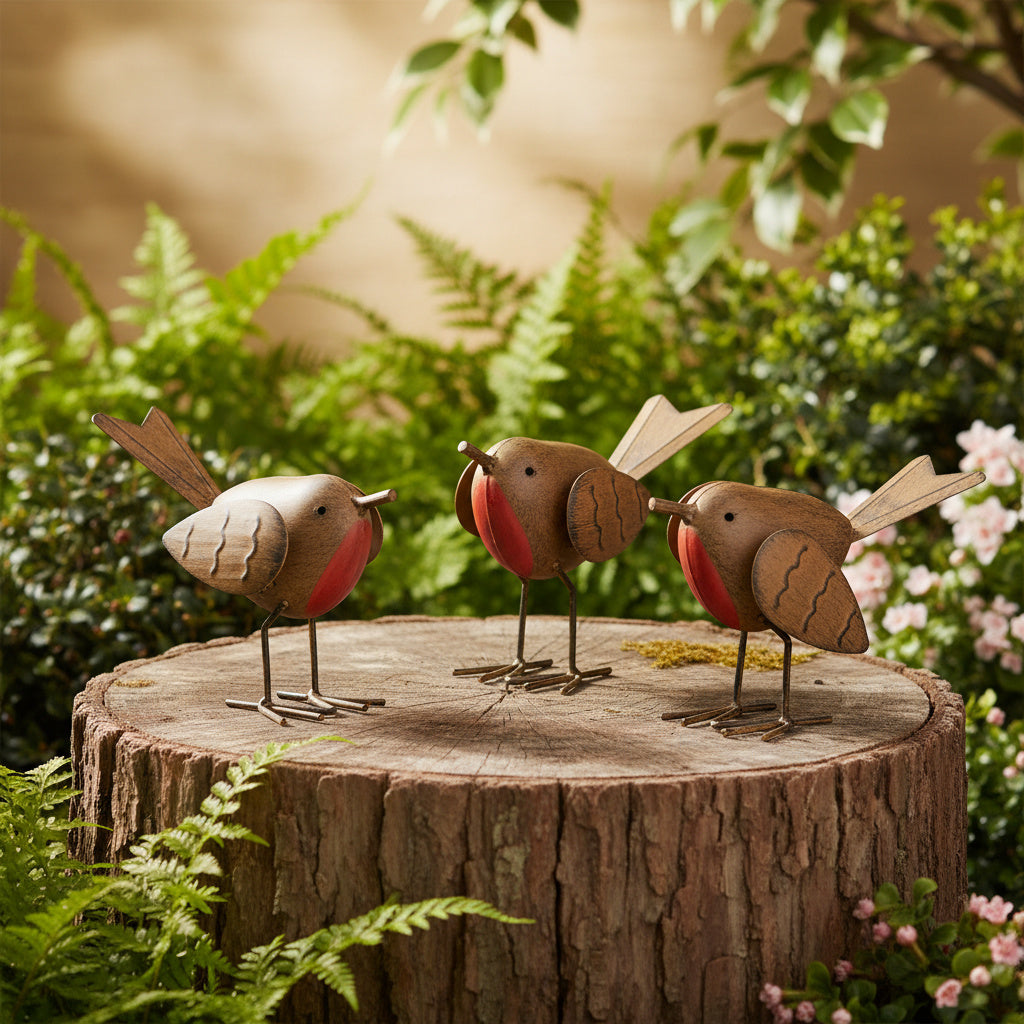 Robin Ornaments (3-Pack)