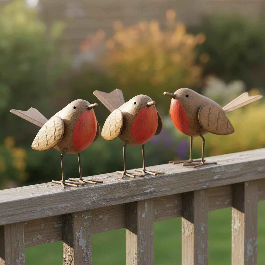 Robin Ornaments (3-Pack)