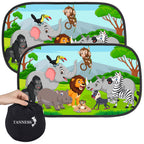 Self-adhesive Car Sun Shades-Travel & Luggage-TANNESS-Black-DREIBACH
