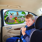 Self-adhesive Car Sun Shades-Travel & Luggage-TANNESS-Black-DREIBACH
