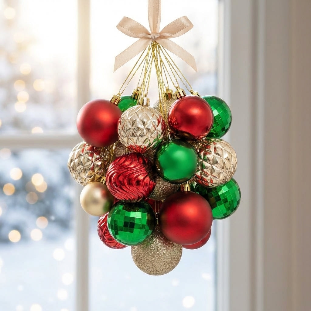 Shatterproof Christmas Bauble Set-Christmas Decor-Pelle & Sol-Gold-DREIBACH