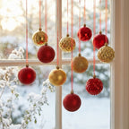 Shatterproof Christmas Bauble Set-Christmas Decor-Pelle & Sol-Gold-DREIBACH