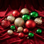 Shatterproof Christmas Bauble Set-Christmas Decor-Pelle & Sol-Multicolor-DREIBACH