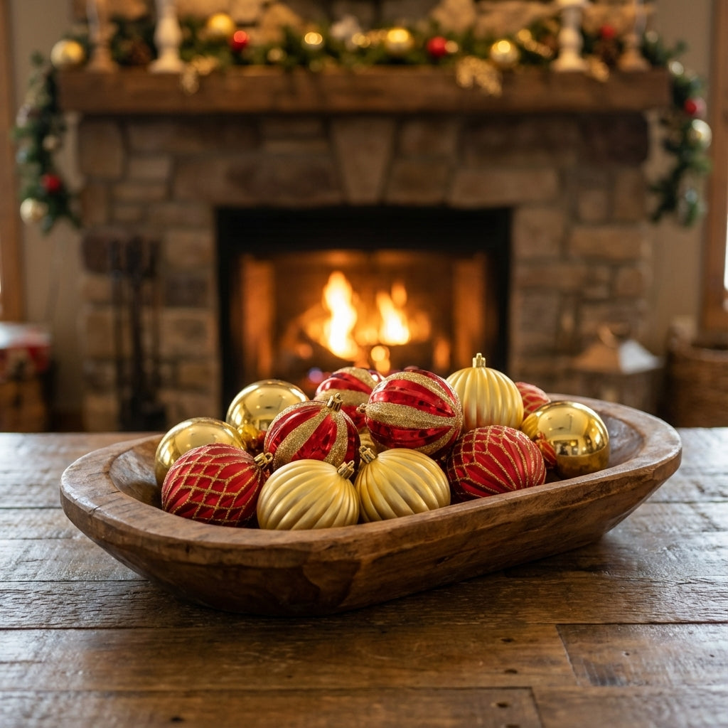 Shatterproof Christmas Baubles Set-Christmas Decor-Pelle & Sol-30-DREIBACH