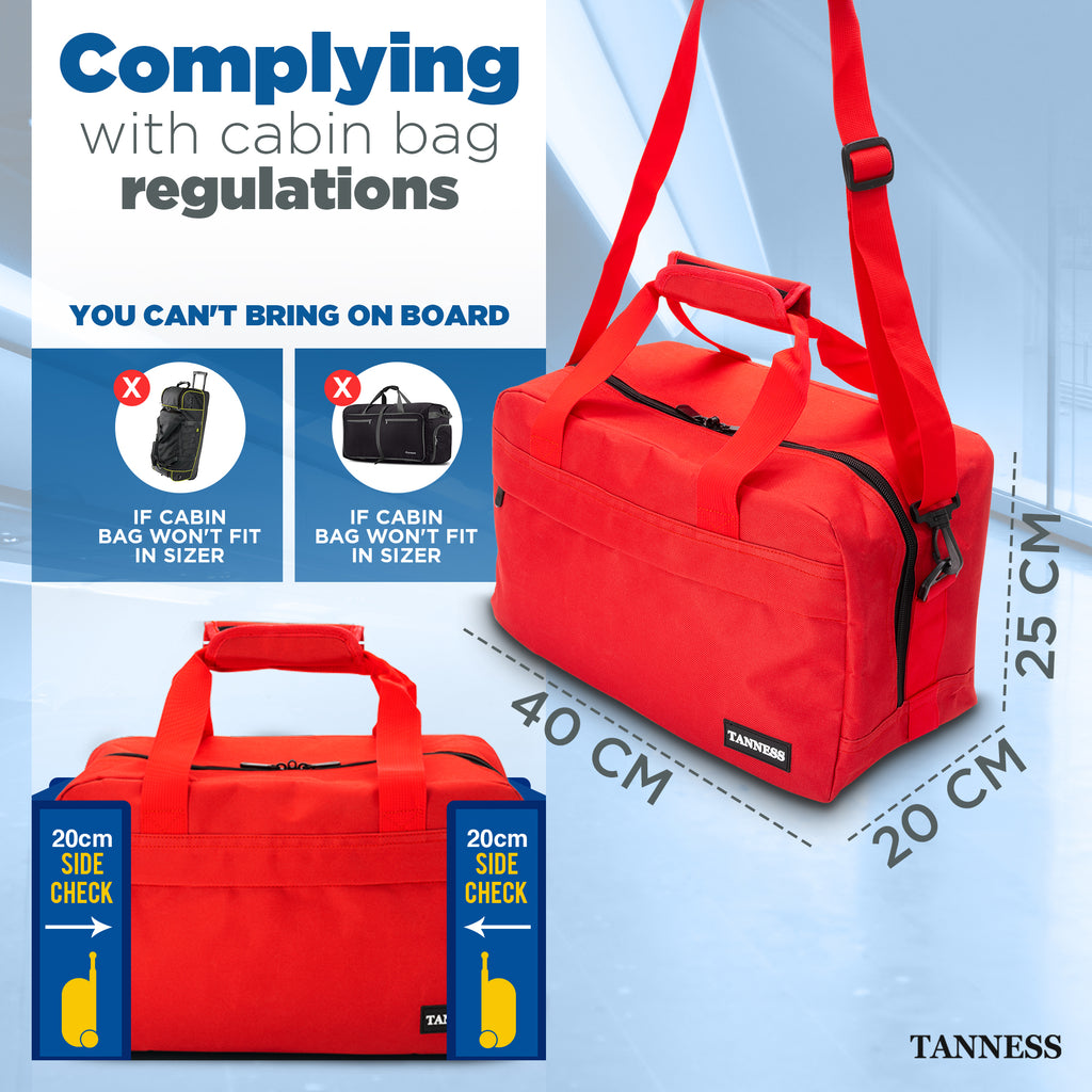 Small Underseat Cabin Bag-Travel & Luggage-TANNESS-Sky Blue-DREIBACH
