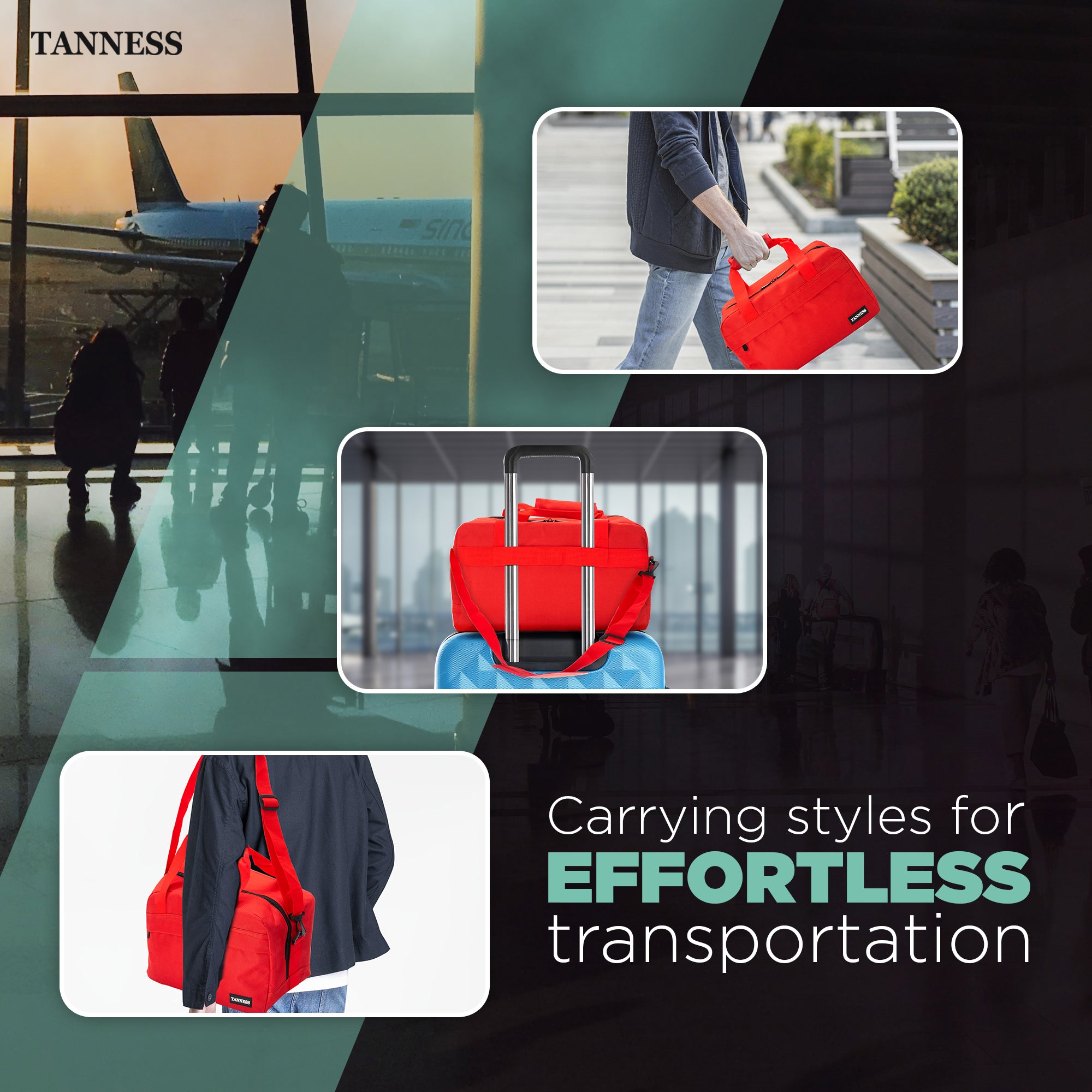 Small Underseat Cabin Bag-Travel & Luggage-TANNESS-Sky Blue-DREIBACH