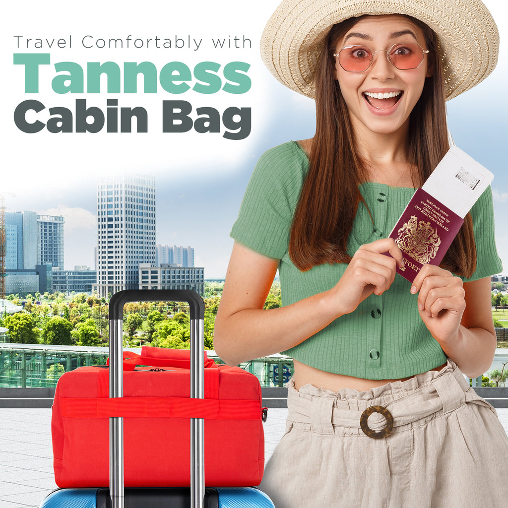 Small Underseat Cabin Bag-Travel & Luggage-TANNESS-Sky Blue-DREIBACH