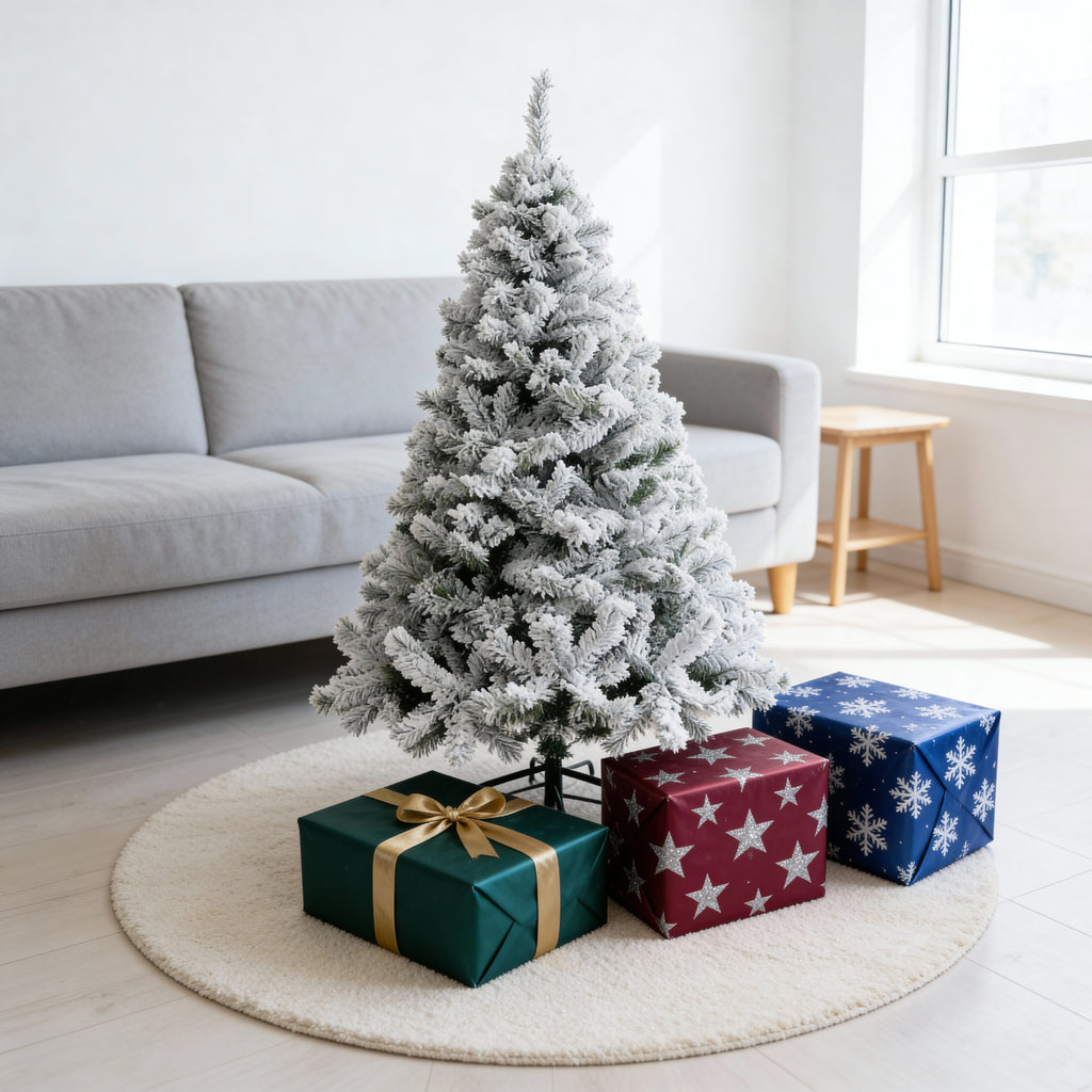 Snow Tipped Christmas Tree-Christmas Decor-Pelle & Sol-4ft-DREIBACH