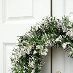 Snow Tipped Christmas Wreath-Christmas Decor-Pelle & Sol-DREIBACH