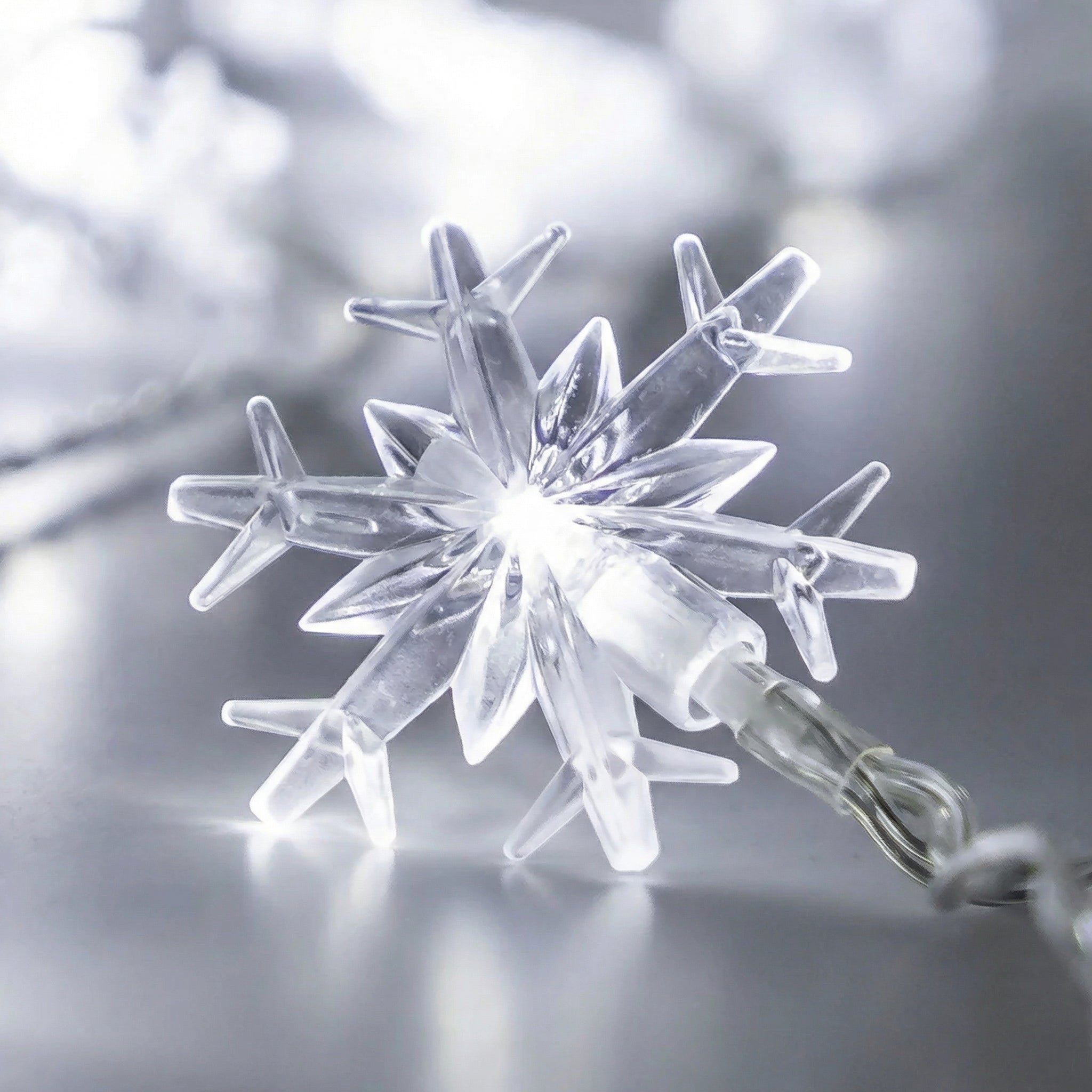 Snowflake Fairy Lights-Christmas Decor-GloBrite-DREIBACH