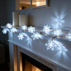 Snowflake Fairy Lights-Christmas Decor-GloBrite-DREIBACH